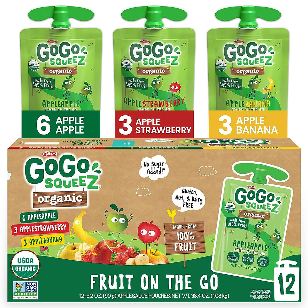 GoGo squeeZ Fruit Puree Pouches