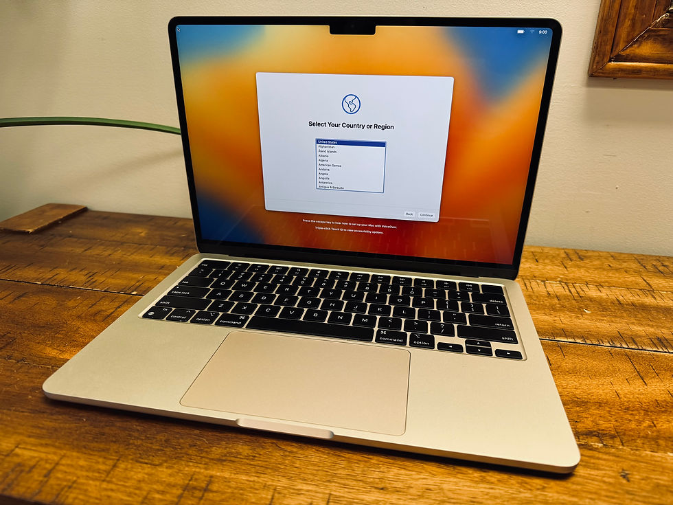 2022 MacBook Air 13" M2