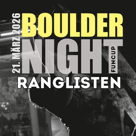 BOULDERNIGHT RANGLISTEN