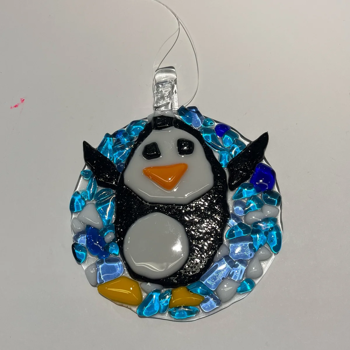 Penguin Sun Catcher
