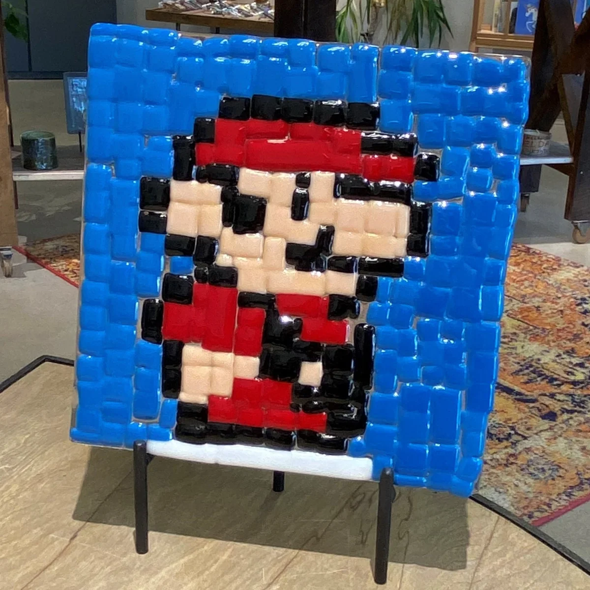 It's-a-Me! Glass Stand