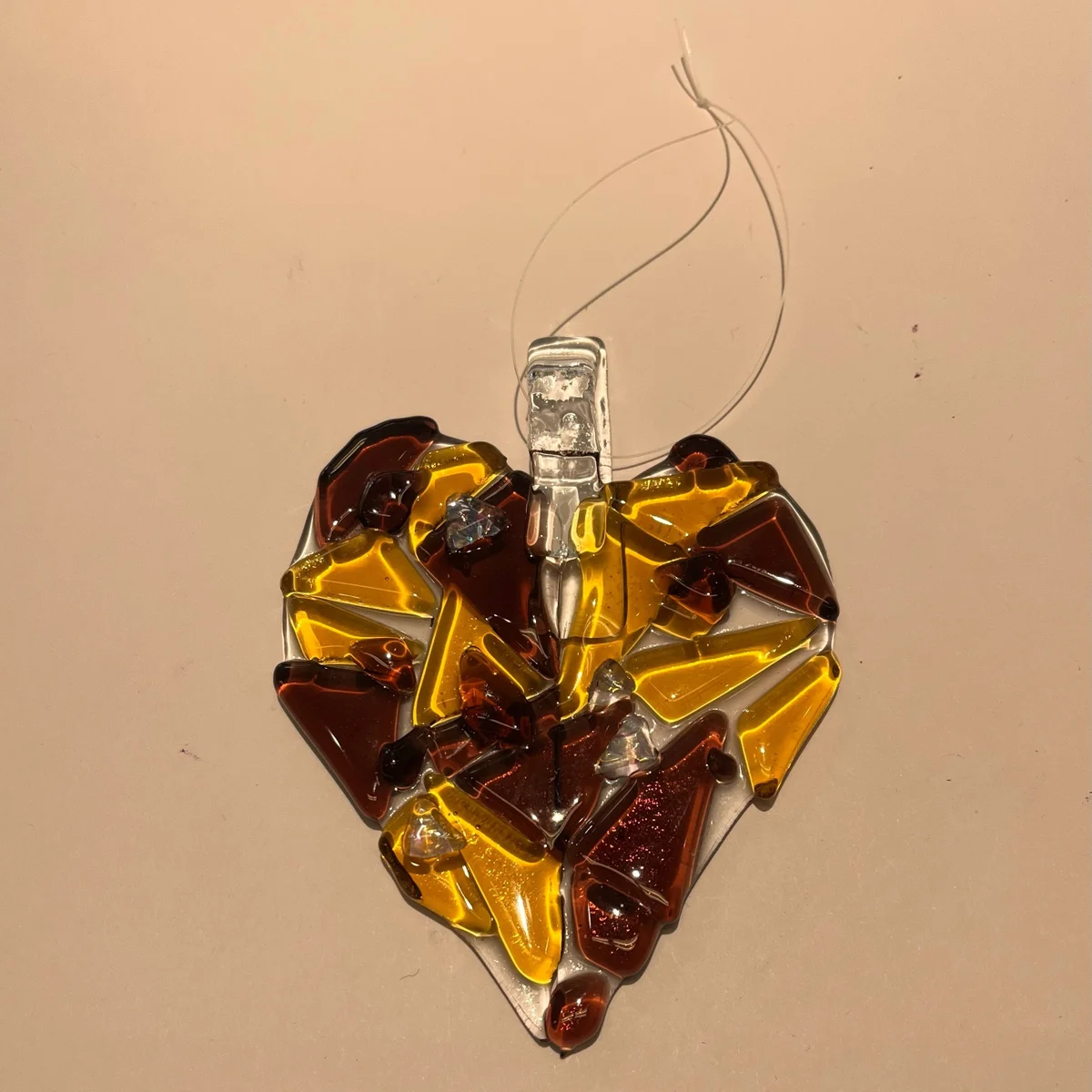 Heart Geometric Sun Catcher