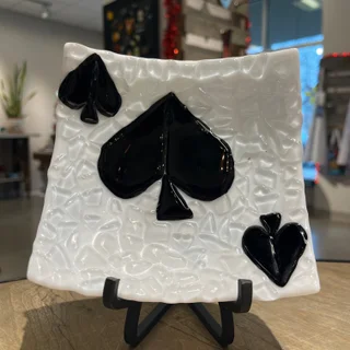 'Up my Sleeve' Square Dish.webp