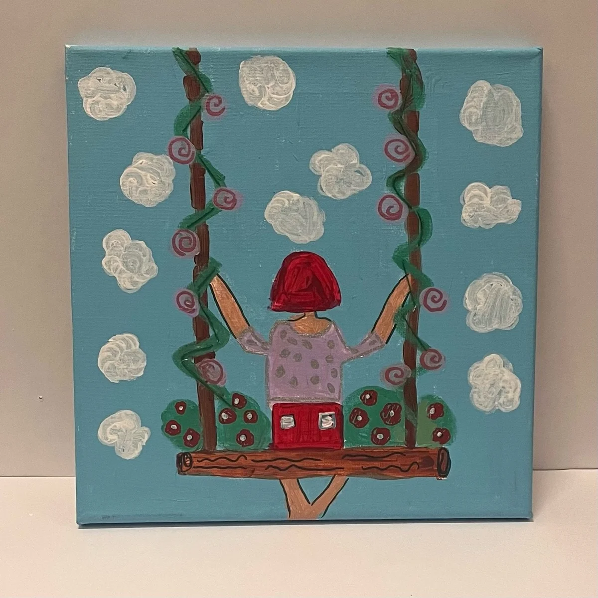 'Sarah' Acrylic on Canvas