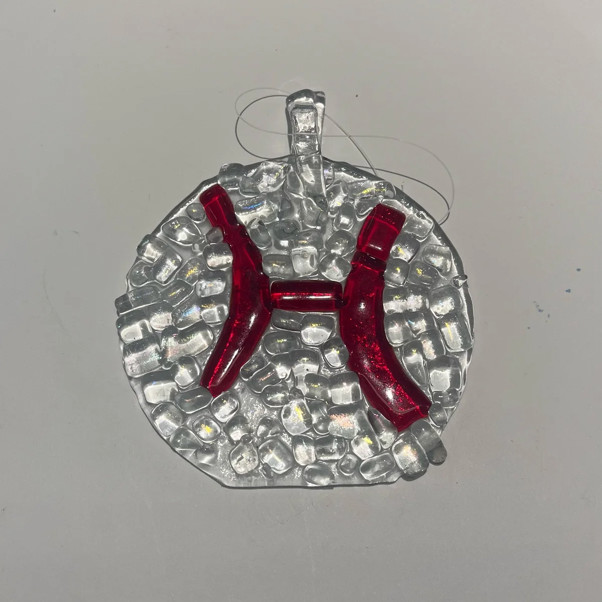 Red Symbol Sun Catcher