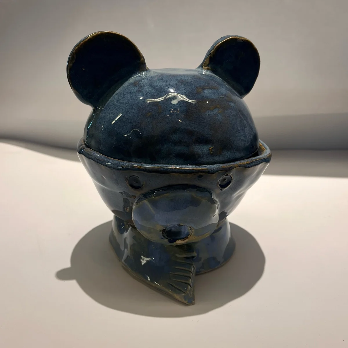 'Cozy Bear' Ceramic Dish