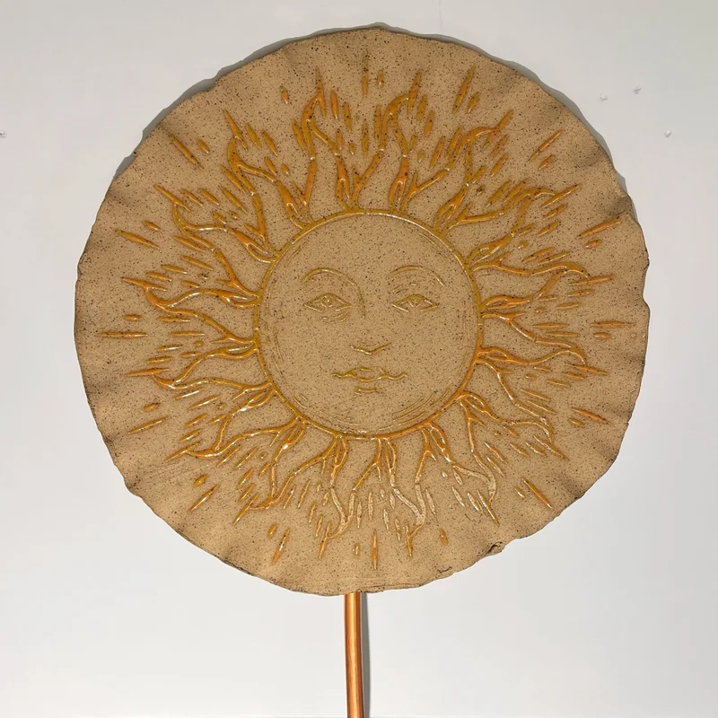 Sunny Face Plant Stake