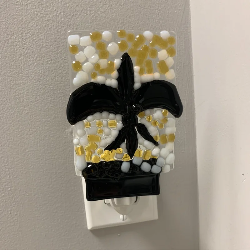 Black and Gold Night Light