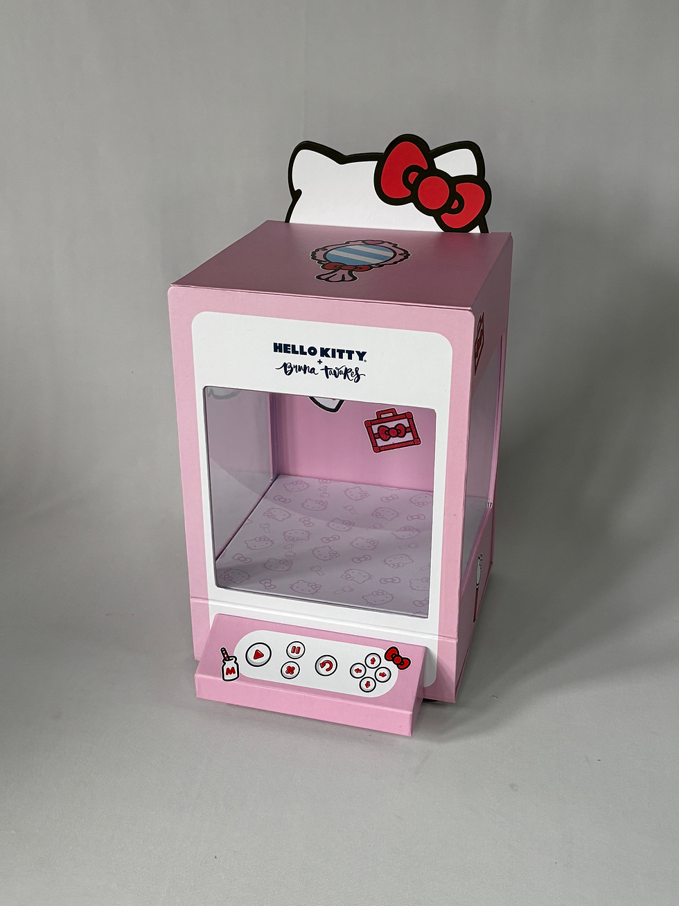 Caixa personalizada com visor