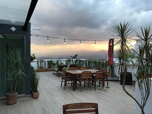 Atardecer en la ciudad
