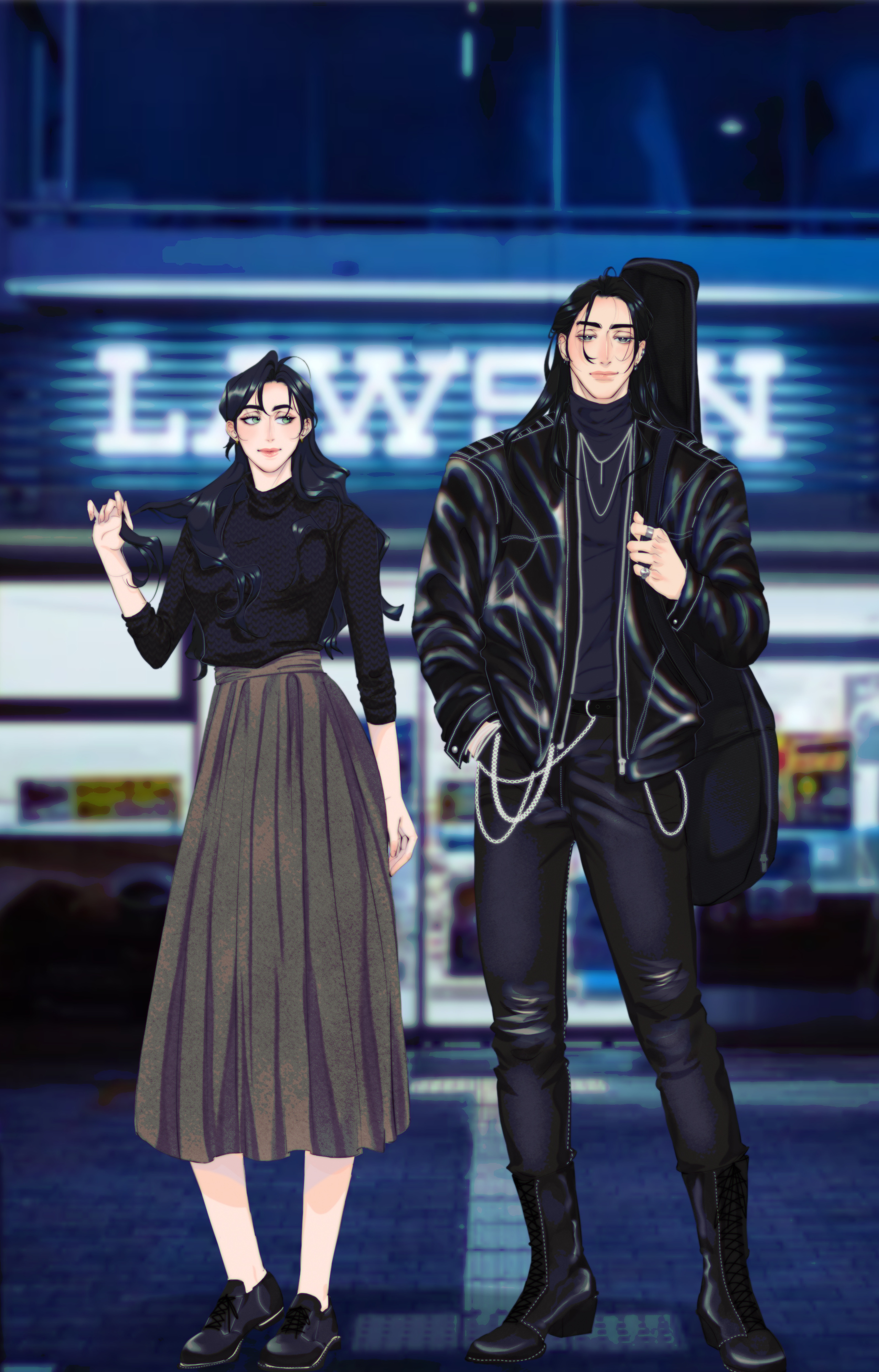 Rosalie Arden and Haruki Kobayashi - main characters of A Song of Stars