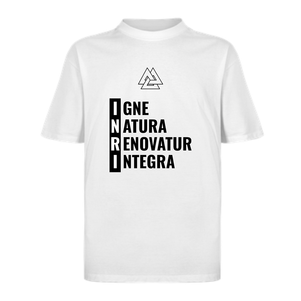 CAMISETA OVERSIZED INRI