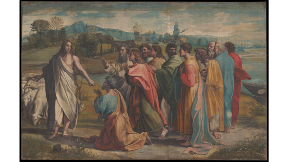 Raphael, Christ’s Charge to Peter (c. 1515–1516)