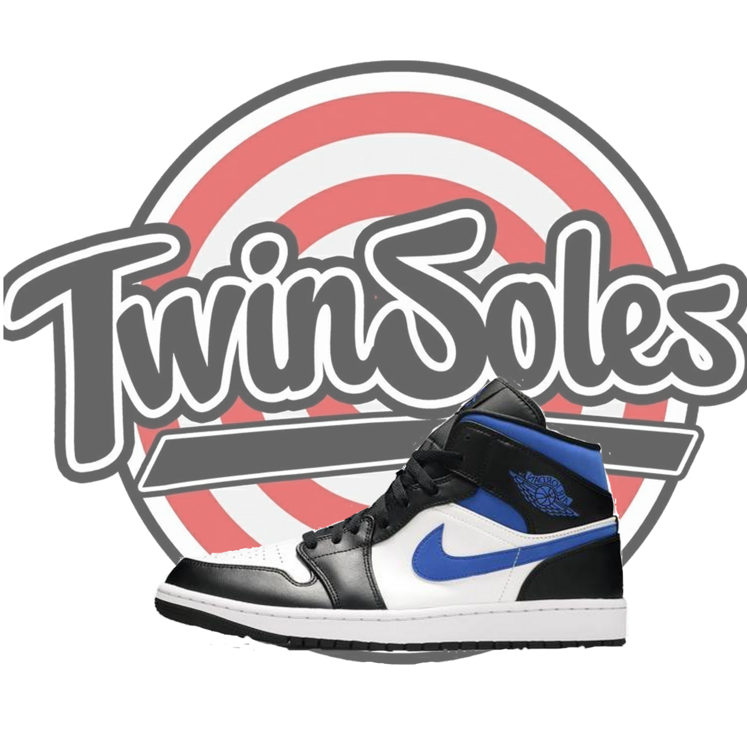 Gs Jordan 1 Mid "Racer Blue"