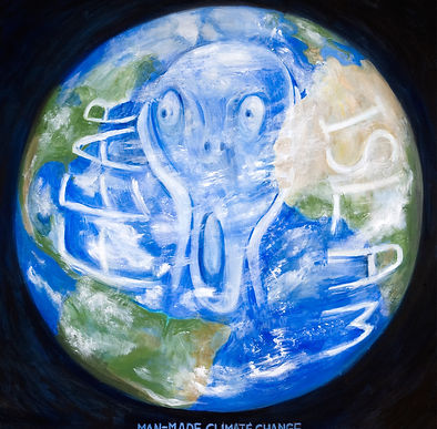 Man-- Made Climate Change (2010) 1m2cm x
