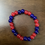 Thumbnail: Glass beaded bracelet