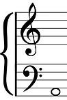 lowest space bass = A