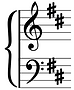 key of D