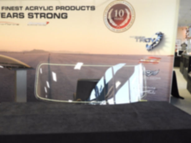 1955 F100 Acrylic Flushmount Front Windshield