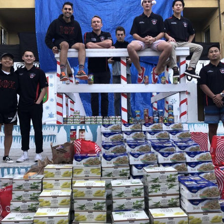 Campus fraternities give back with Season of Giving