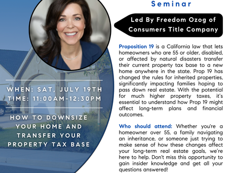 Free Proposition 19 Seminar