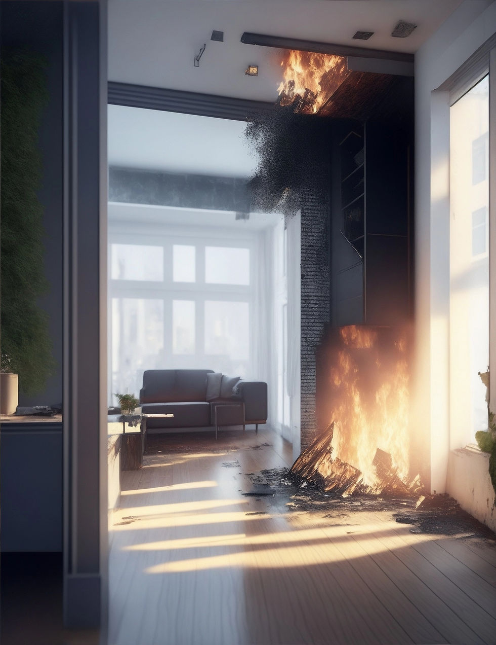 room-house-with-fire-damage-illustration