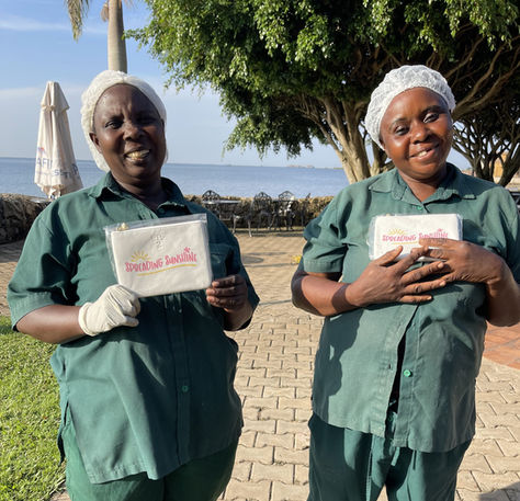 Lovely employees supporting Spreading Sunshine while we are in Uganda.