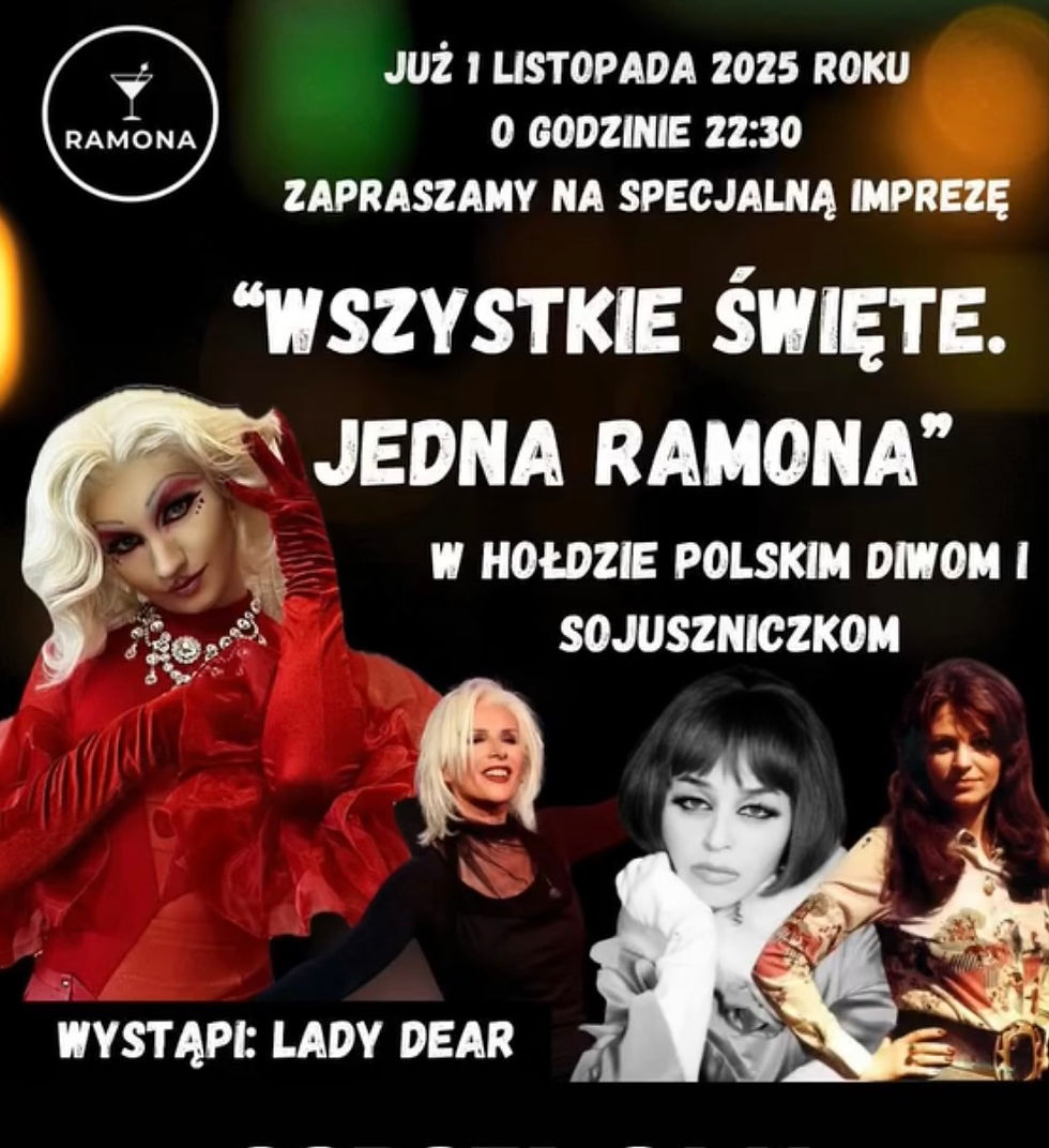 Impreza i występ „Wszystkie Świete Jedna Ramona” ❤️
