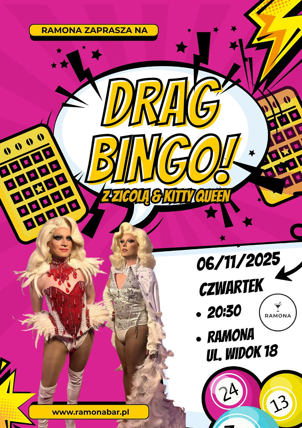 Aperolowy Czwartek oraz Drag Bingo ❤️