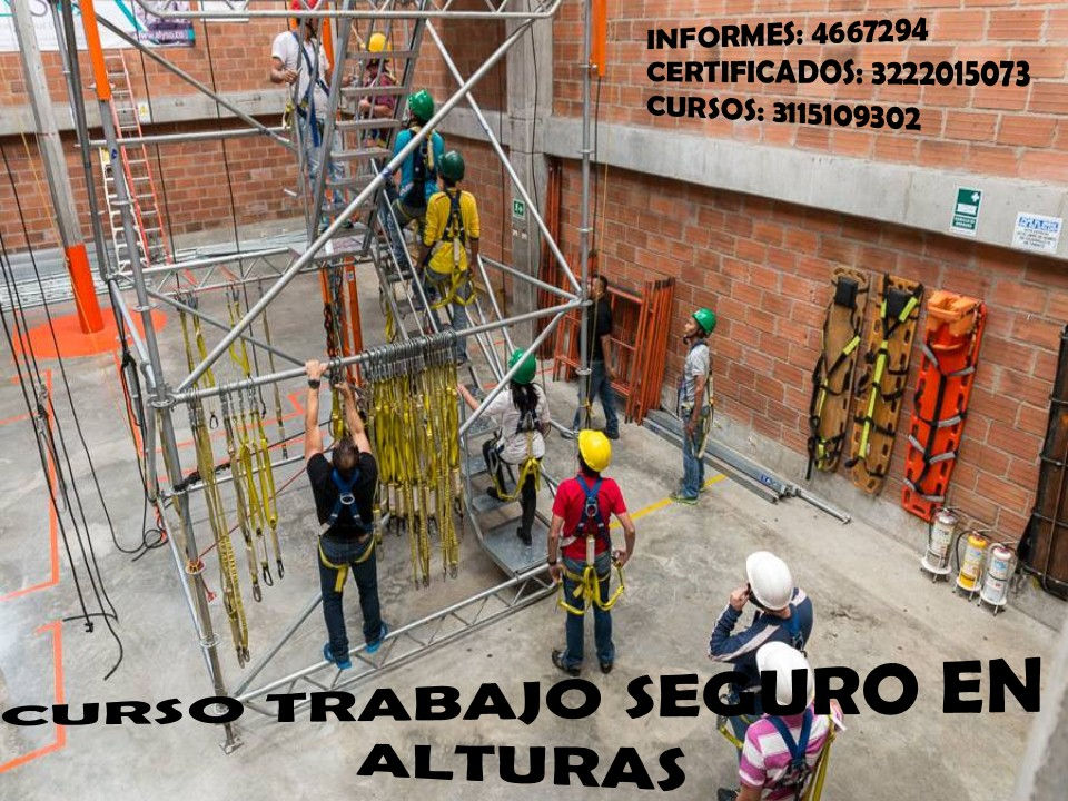 RENUEVE CURSO TRABAJO EN ALTURAS CERTIFICADOS