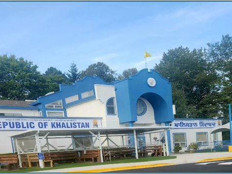 SFJ Plants Fake Khalistan Embassy in Surrey Gurdwara