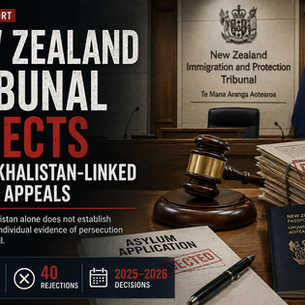 How New Zealand Rejected the Khalistan Asylum Playbook