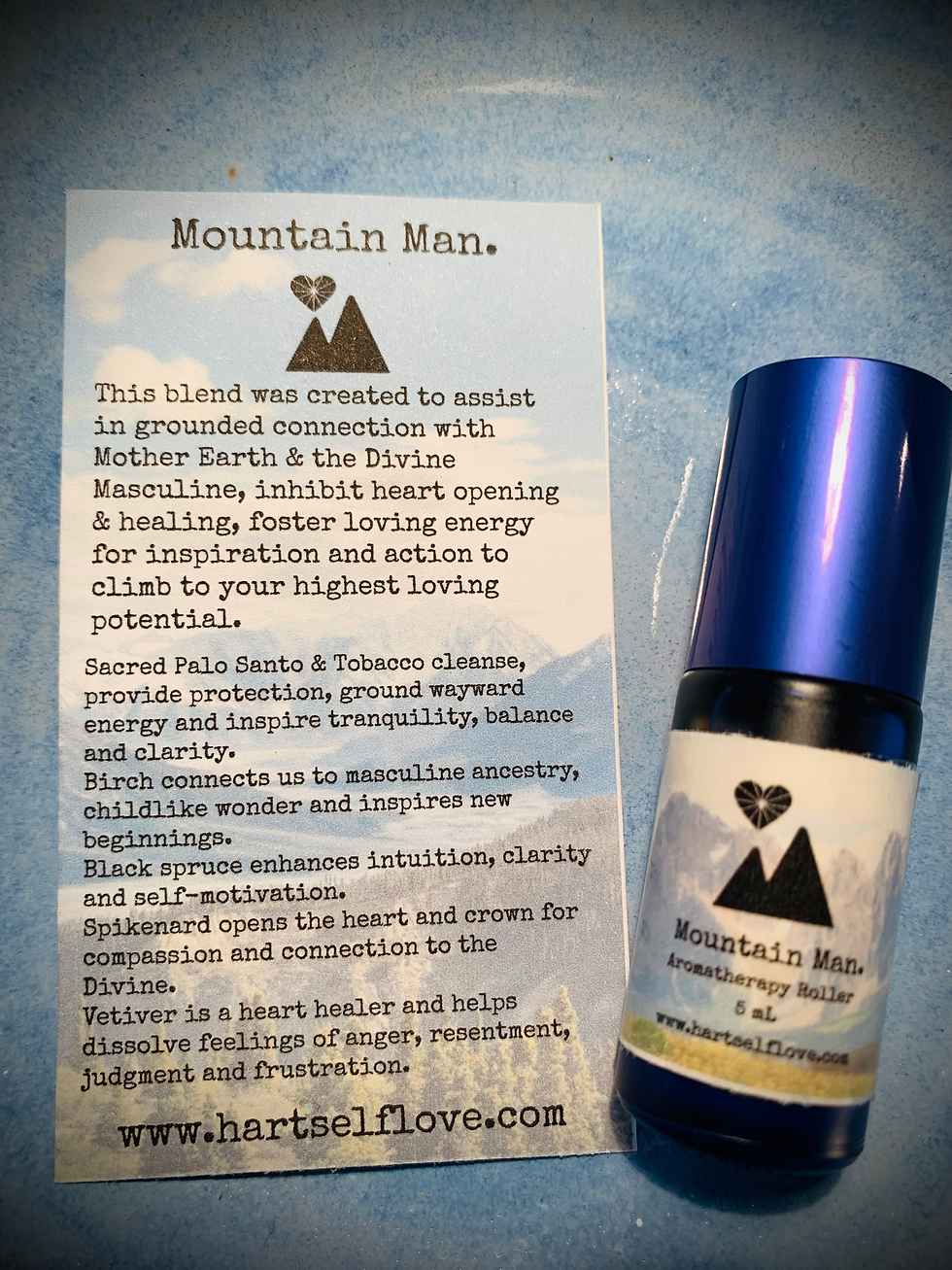 Mountain Man. Aromatherapy Roller 5mL