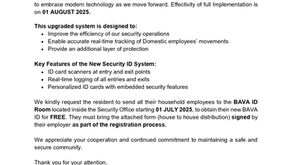 Implementation of New Security Identification (ID) System