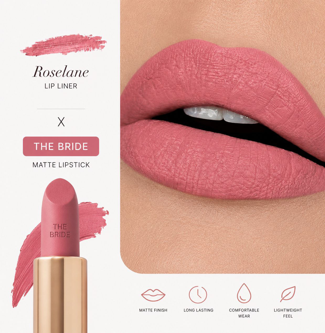 The Bride Duo Lip stick & Liner 