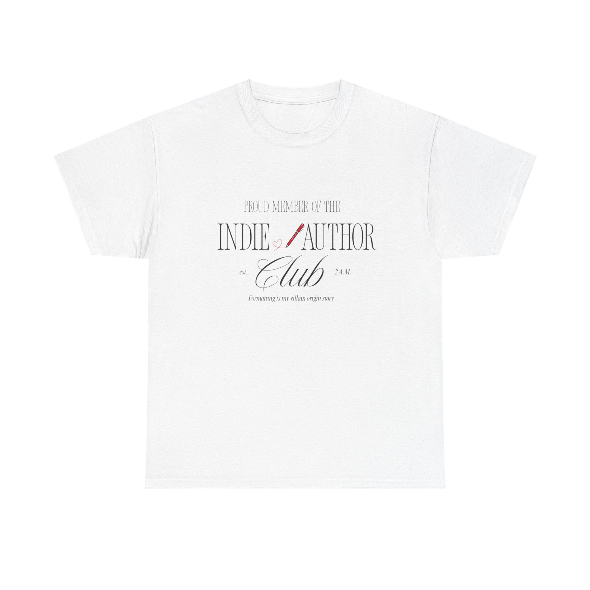 Indie Author Club Tee
