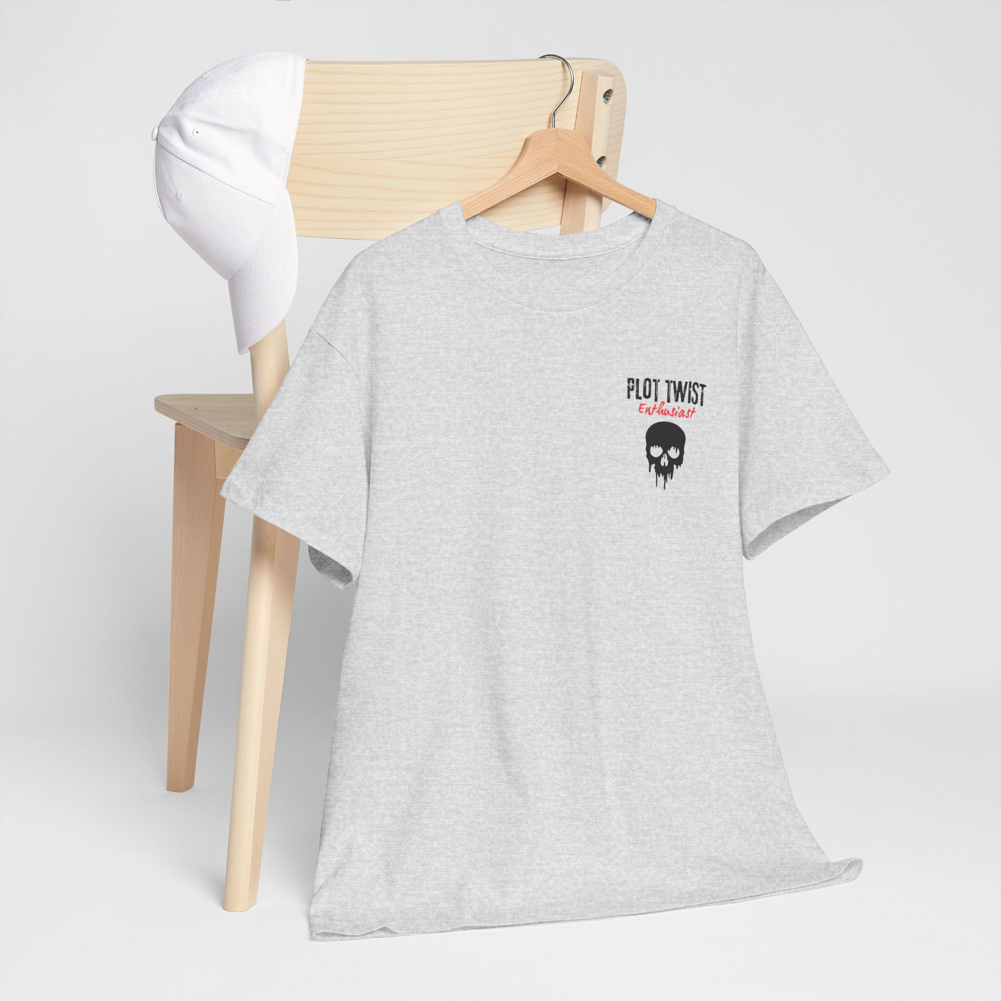 Plot Twist Skull Tee