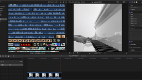 FCPX 作業画面