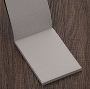 Bloco de Anotação com Folhas Quadriculadas - C212949
