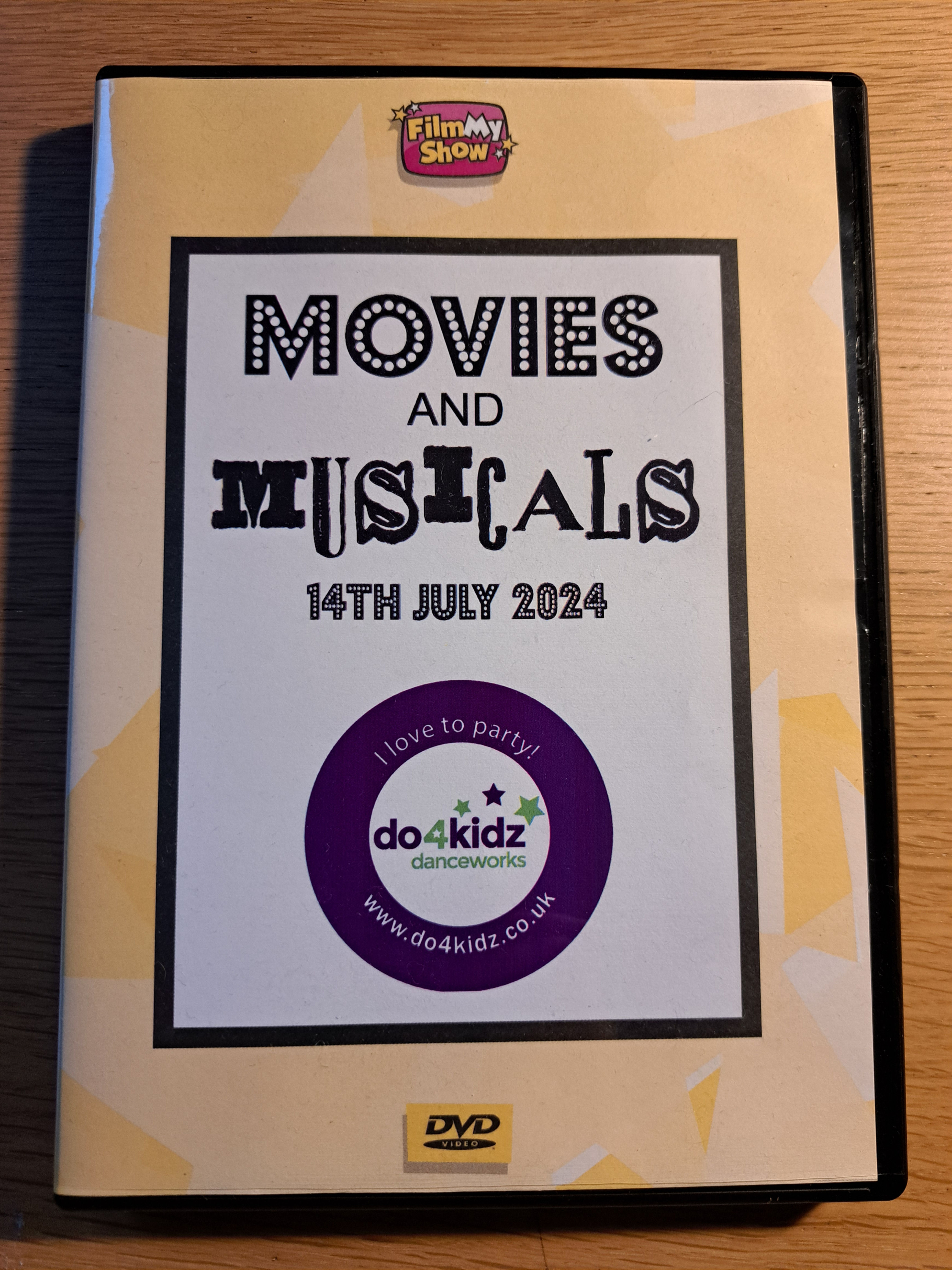 Do4Kidz Movies & Musicals DVD!