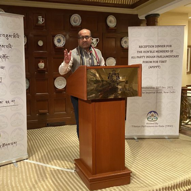 Sujeet Kumar at All Party Indian Parliamentary Forum for Tibet (APIPFT)
