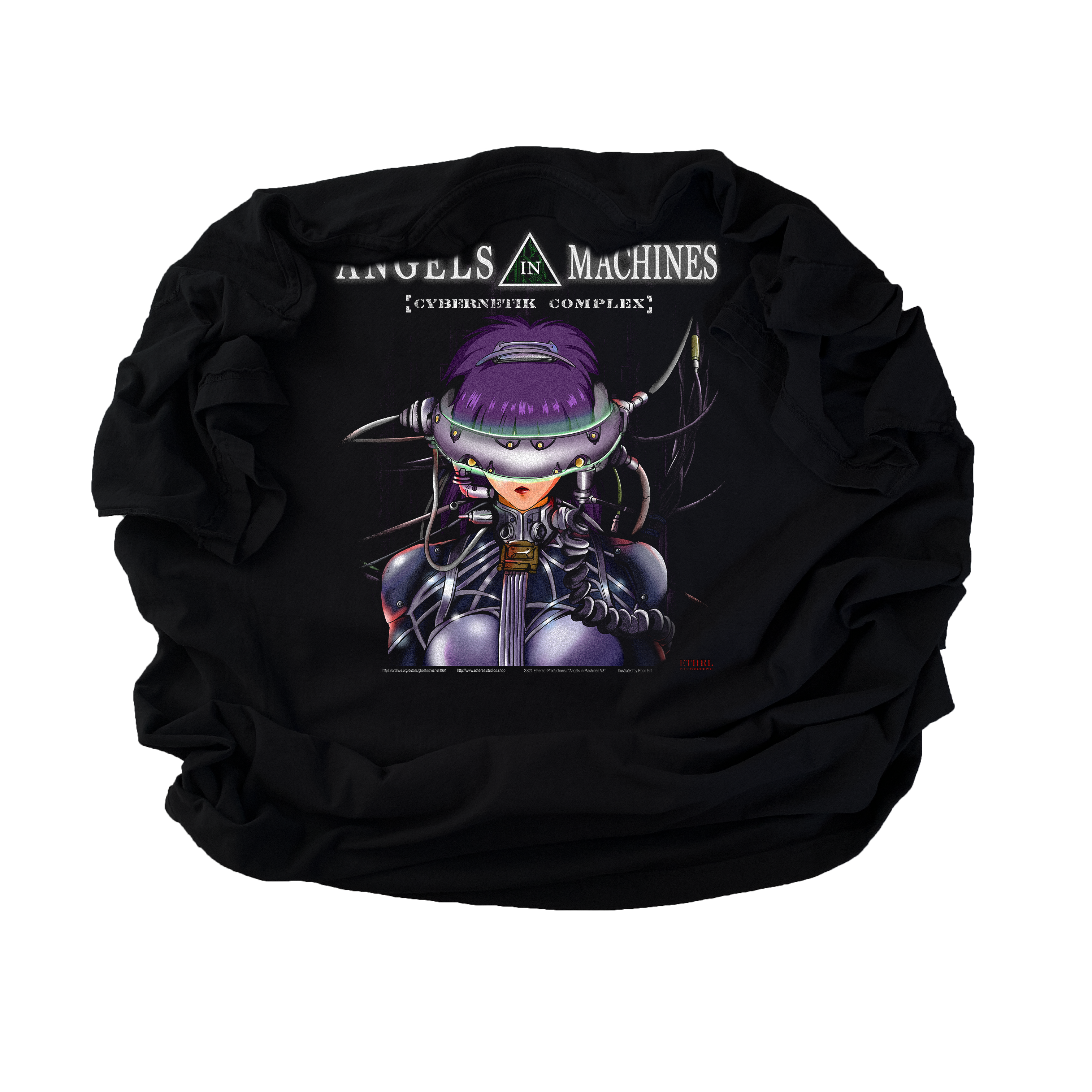 Angels in Machines III Tee (BLACK)