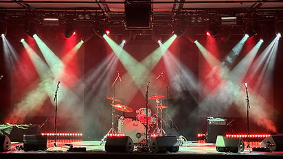 Lighting white and red