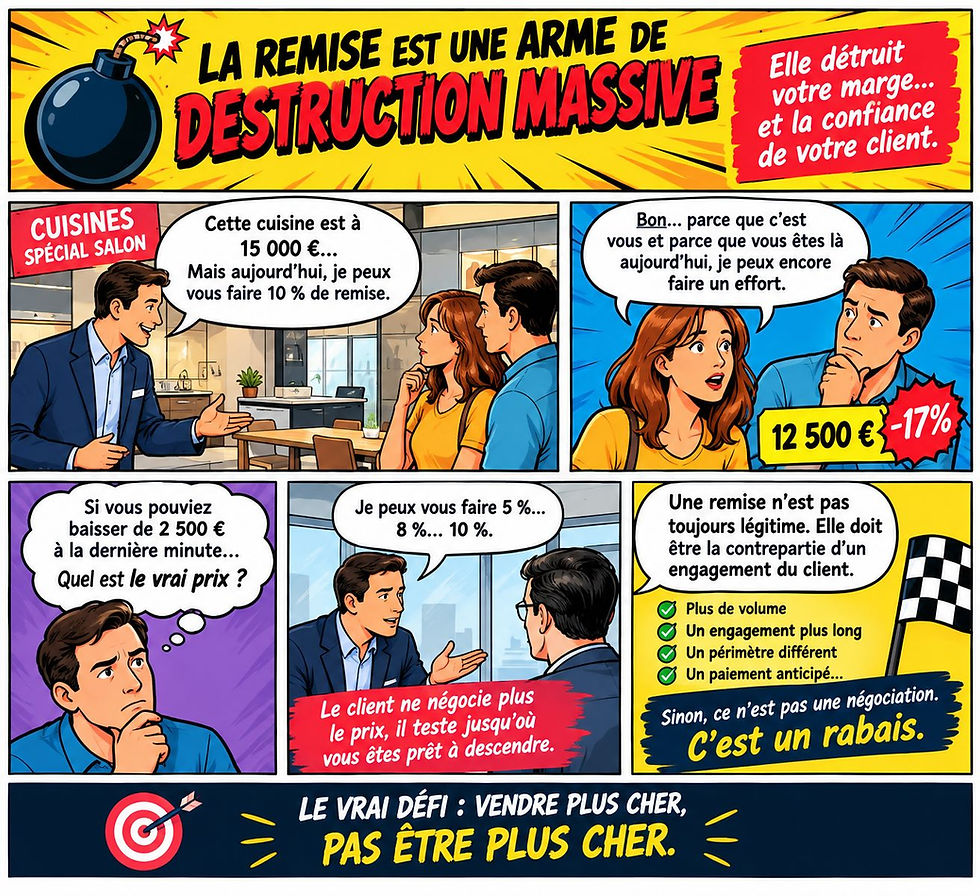 les dangers de la remise commerciale