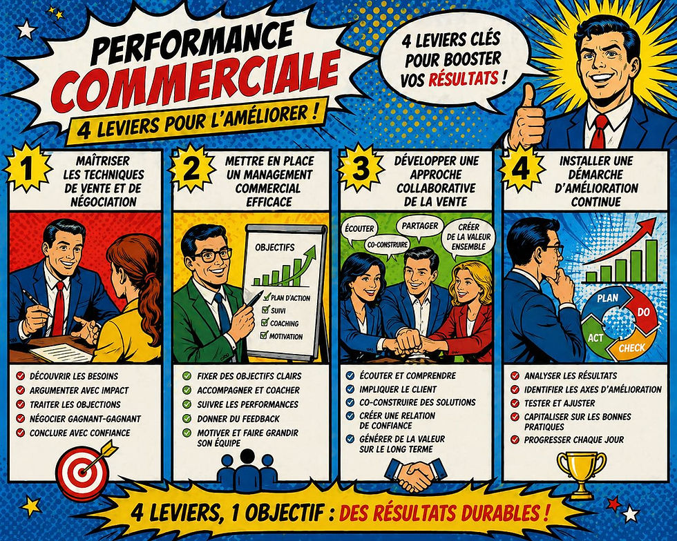 4 livres indispensables pour la performance commerciale de l'entreprise