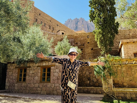 🌄✨ Good morning from St. Catherine’s Monastery, Sinai ✨🌄
