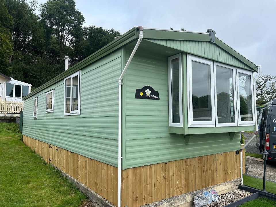 static caravan double glazing windows in white 