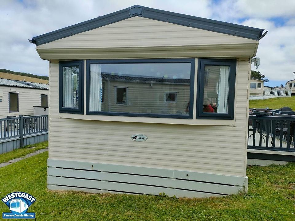 static caravan double glazing 