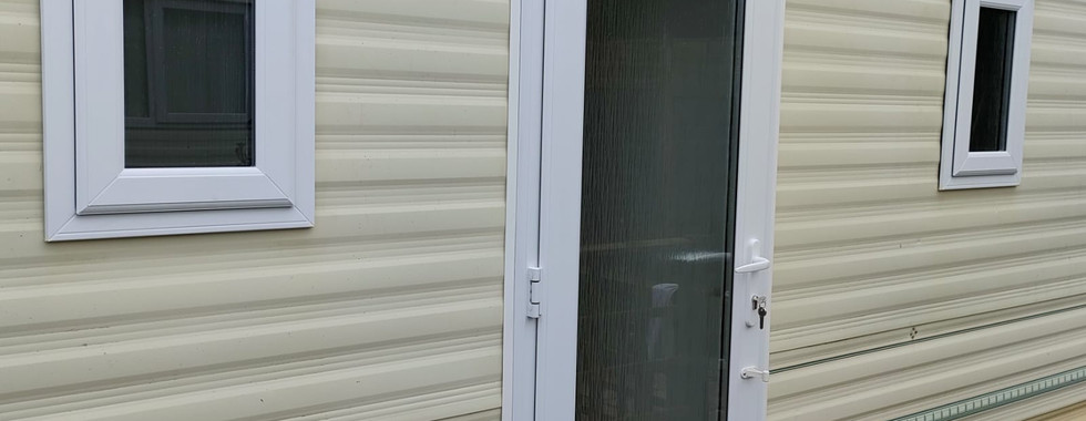 static caravan double glazing windows