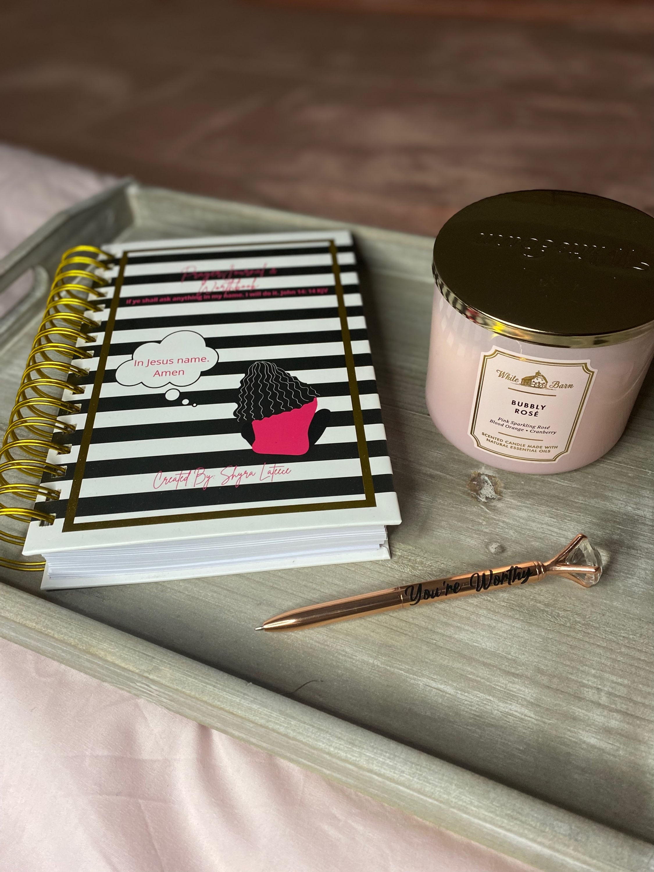 Prayer Journal and Worthbook